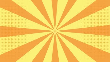 Anime Comic Background | SUN RAYS | Pop Art  4K Background Video | Looped