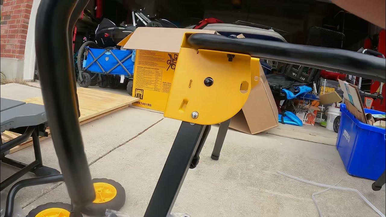 DeWalt DWE7491RS UNBOXING and Assembly - YouTube