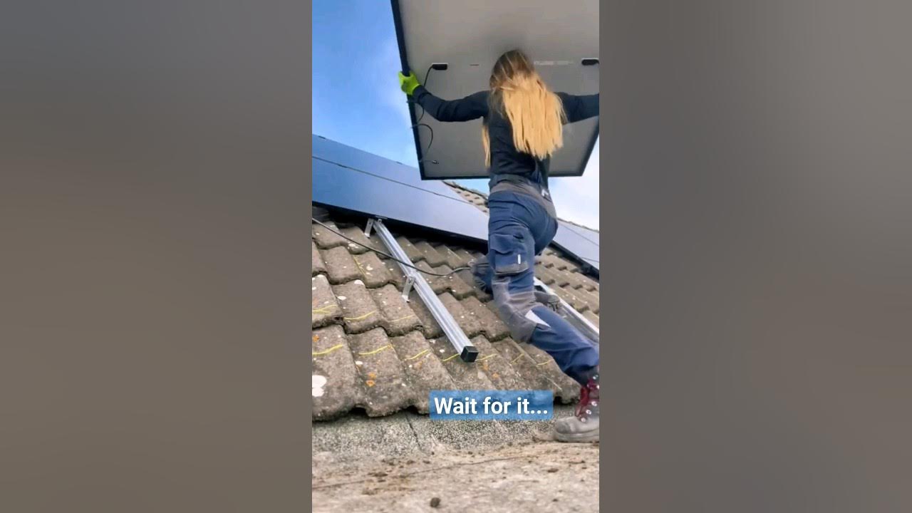 Wait for it... π±πͺ Very Impressive #Solar Installation on a Roof πͺ - Subscribe for more! βοΈ Wait for it... π±πͺ Very Impressive #Solar Installation on a Roof πͺ - Subscribe for more! βοΈ