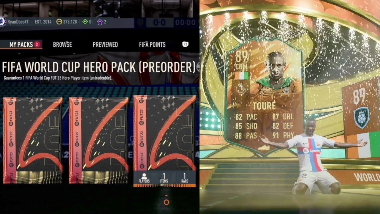 INSANE WORLD CUP HEROES PACK 2.5M PLAYER FIFA 23