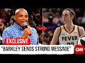 Charles Barkley warns Caitlin Clark and the rest of the WNBA players: "You better watch out...