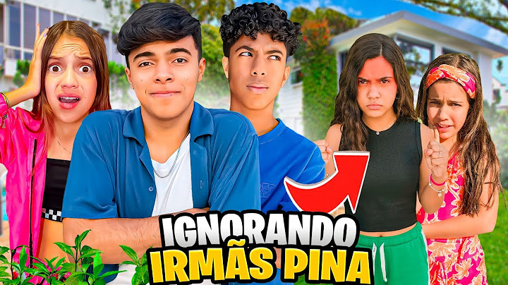 ESTEVÃO IGNOROU AS IRMÃS PINA POR 24H *a trolagem deu muito ruim!!