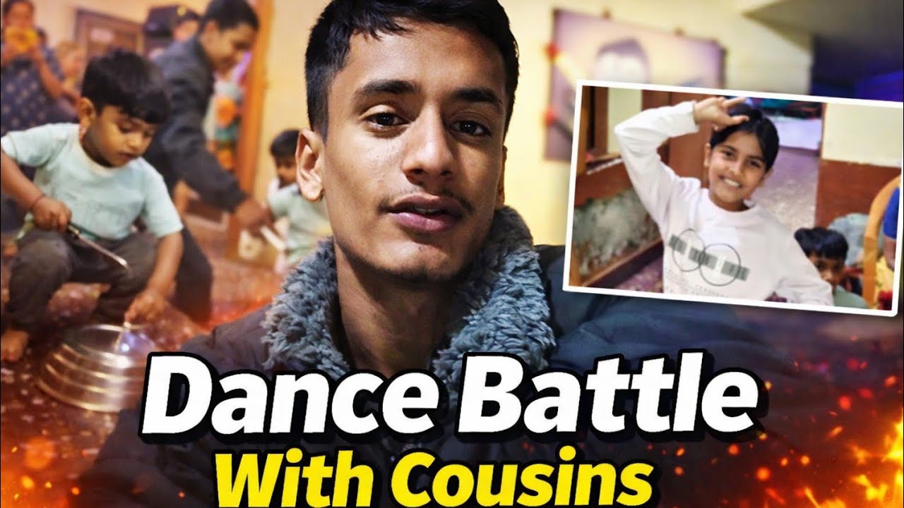 “Dance Battle With My Cousins 💥 Aaj Ghar Hil Gaya 😂