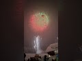 夜空に花火と紙風船のコラボレーション❗️#冬祭り#花火#紙風船上げ#夜空を翔ける#ケツメイシ