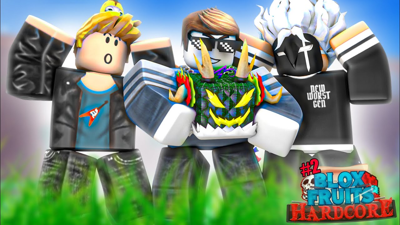 CREO QUE ESTA FRUTA ME AMA XD ┃BLOX FRUITS HARDCORE #2
