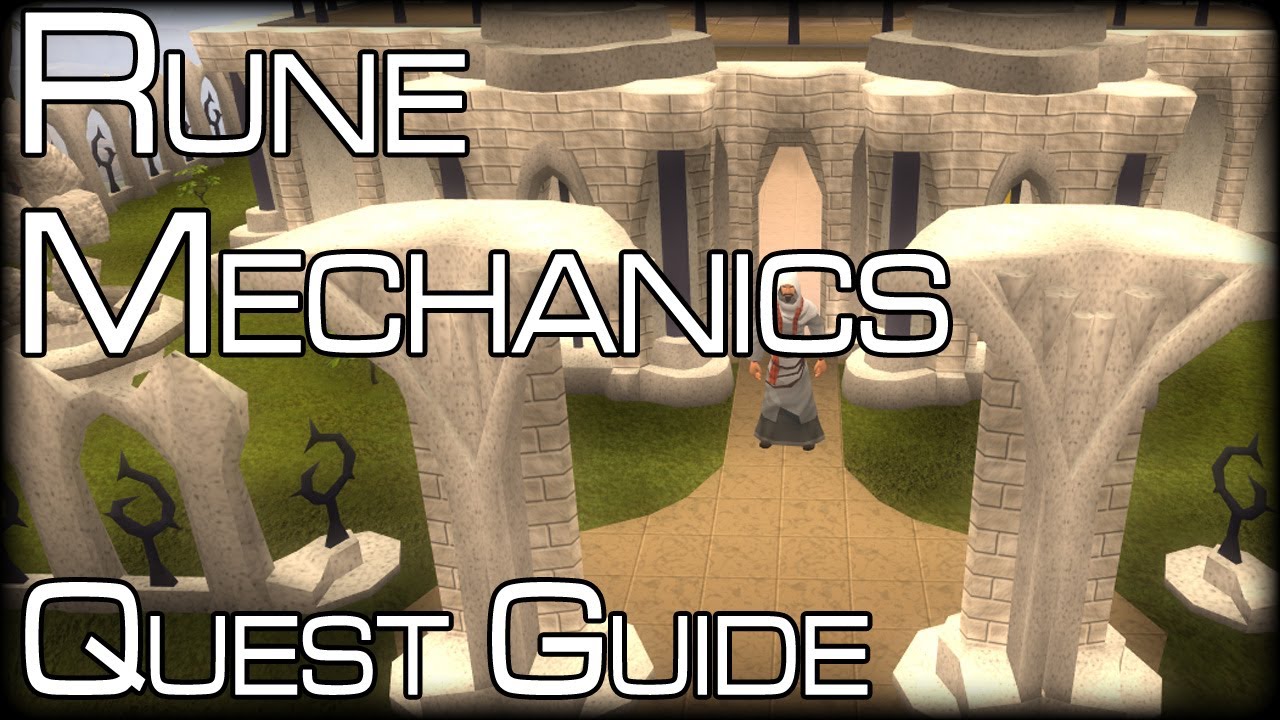 RuneScape - Rune Mechanics - Quest Guide - YouTube