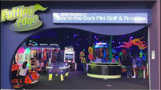 Glow in the dark mini golf Orlando Florida