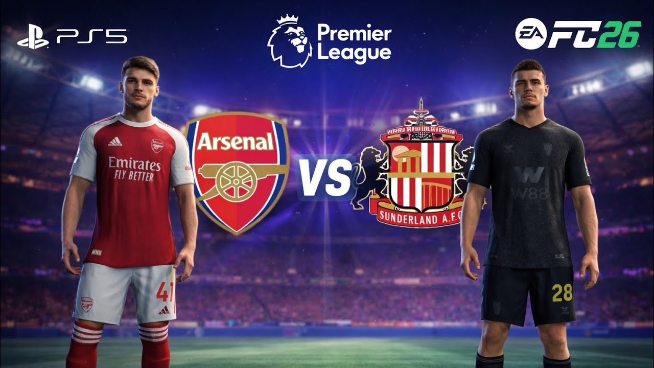 FC 26 - Arsenal Vs Sunderland  PREMIER LEAGUE 25/26 FULL MATCH | PS5 PRO [4K60]