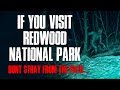 "If You Visit Redwood National Park, Do Not Stray From The Path" Creepypasta