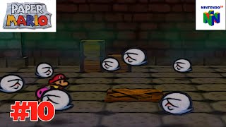 PAPER MARIO N64 | #10 - Boos Mansion | GamePlay on Wii