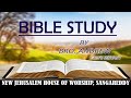 Bible Study by Bro. Andrew || God's Servant || Sangareddy || 22-02-2023