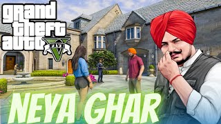 Neya Ghar - Sidhu MooseWala | New Viral Video | Death Route | GTA 5 Story #sidhu