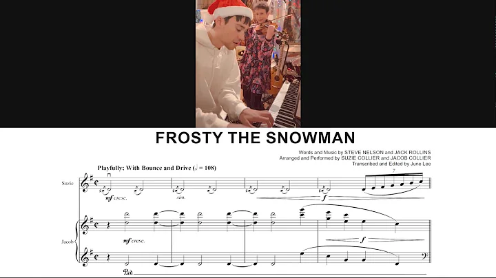 Suzie Collier & Jacob Collier - Frosty the Snowman...