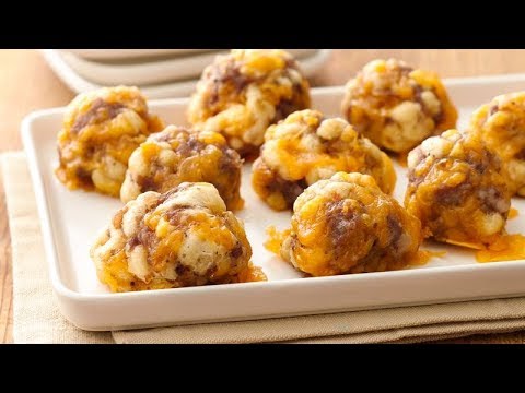 Sausage Crescent Cheese Balls | Pillsbury Recipe