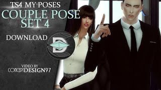 The sims 4 - Couple Pose Set 4 || Custom Content [Download]