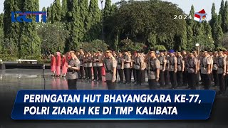 Peringatan HUT Bhayangkara ke-77, Polri Ziarah dan Tabur Bunga di TMP Kalibata | SIP 01/07