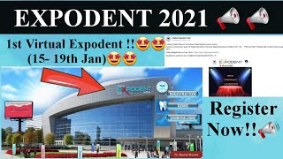 1st DIGITAL EXPODENT From 15-19th Jan. 2021 |1st Virtual Expodent Date Released | Register Now!🤩🤩 screenshot 4