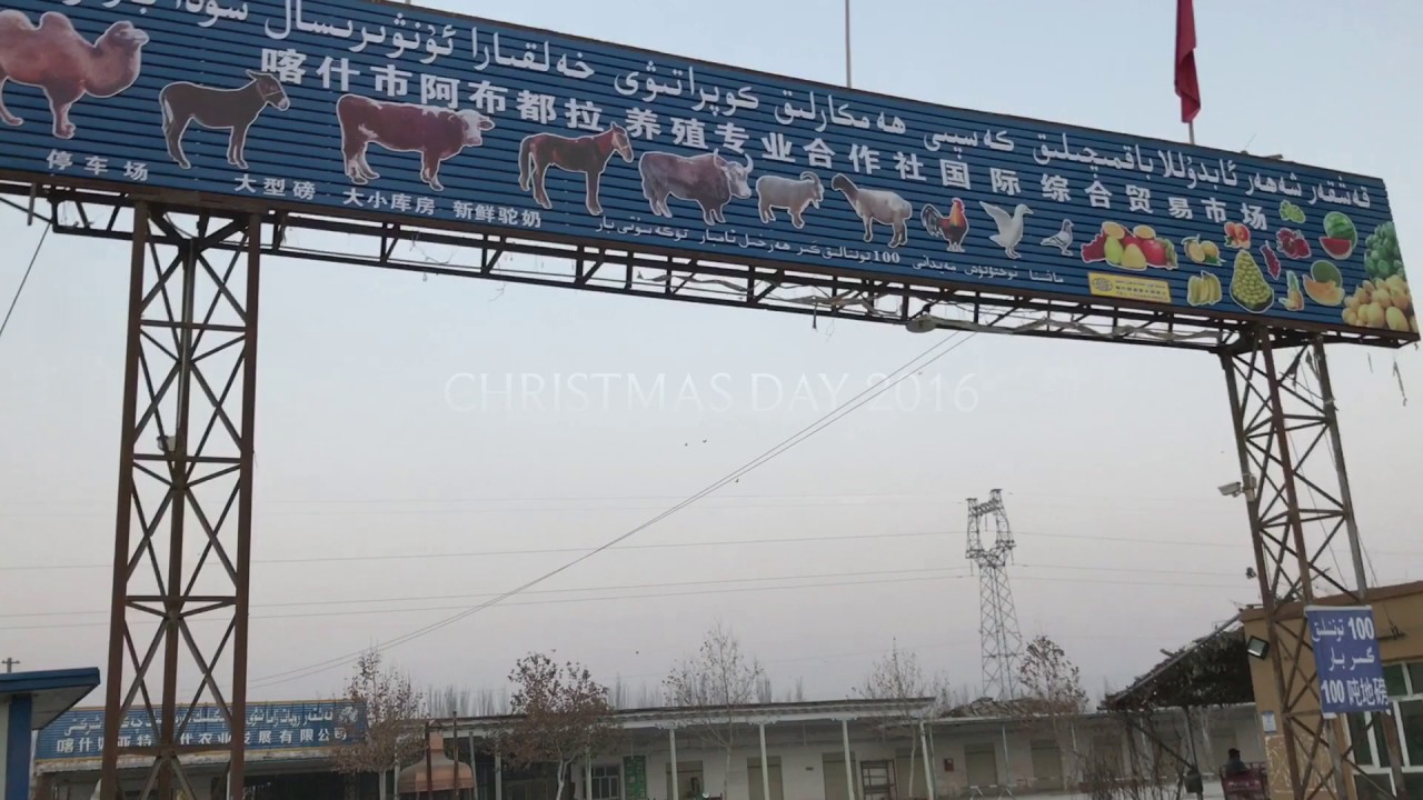 China Market Livestock Kashgar Xinjiang