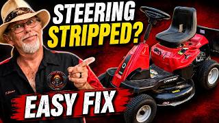 Troy-Bilt TB30R Won’t Steer? Common Easy Fix For Stripped Steering