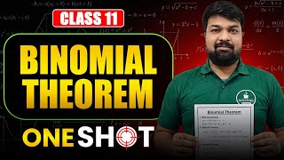 Binomial Theorem in ONE SHOT | CBSE Class 11th Maths | All Concepts, Tricks & PYQs Covered