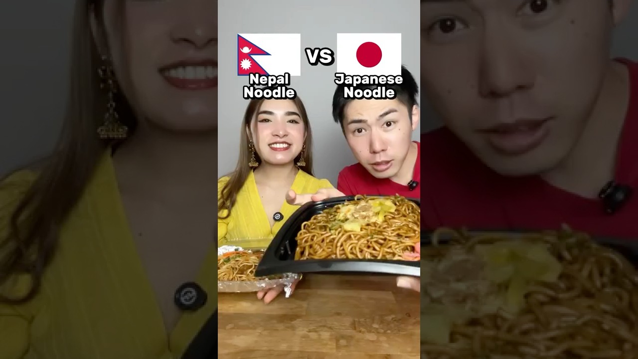 【chowmein】🇯🇵Japanese Noodle vs 🇳🇵Nepal Noodle