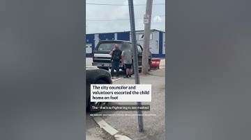 ICE agents left a boy behind after arresting an alleged undocumented immigrant during traffic stop