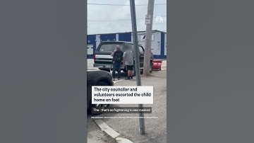 ICE agents left a boy behind after arresting an alleged undocumented immigrant during traffic stop