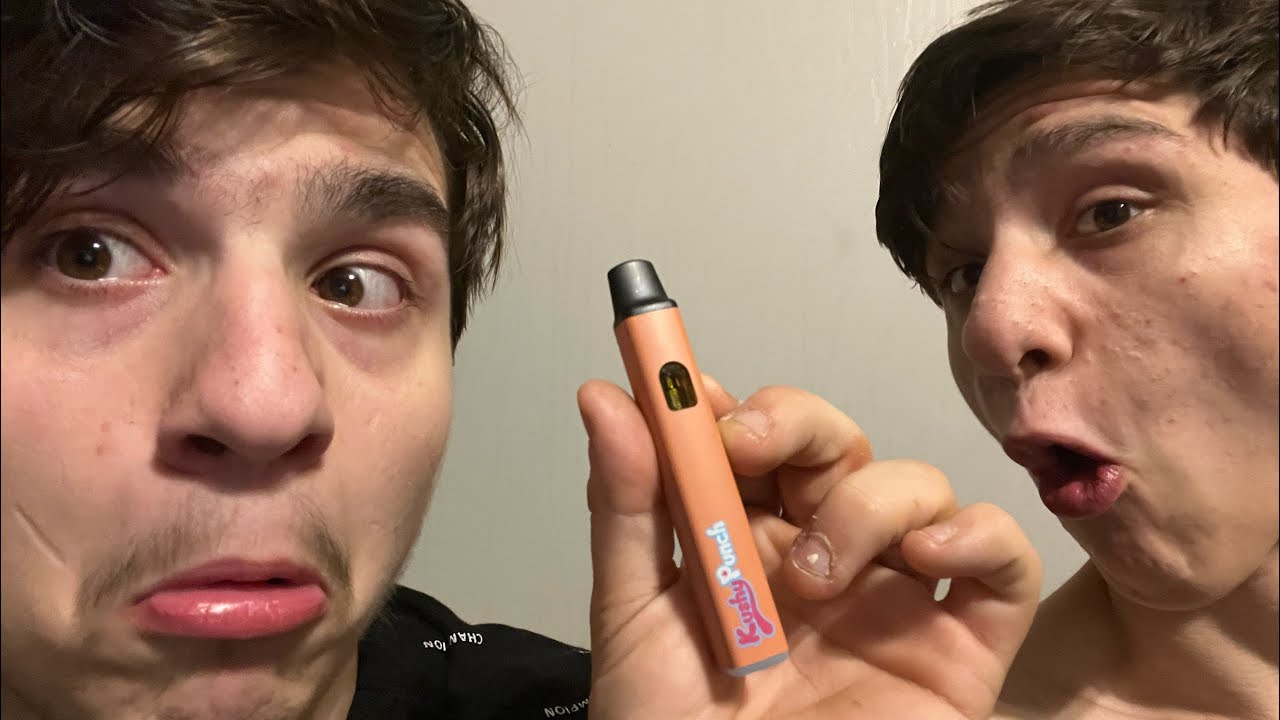 Vape Twins | trying the kushy punch peach mango 🥭