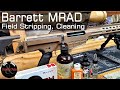 How to field strip clean and lubricate a barrett mrad