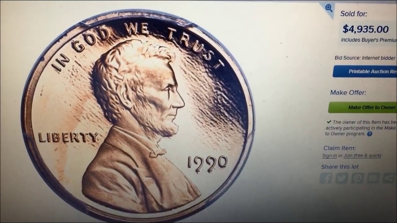 1990 LINCOLN PENNY SELLS FOR 4935 WHY YouTube