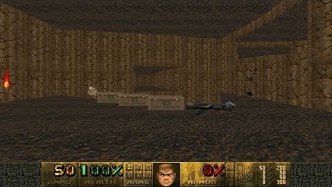 Doom II Arch-Vile Jump - Map12 - UV-Speed in 0:28