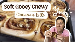 SOFT CHEWY GOOEY CINNAMON ROLLS ???????????????