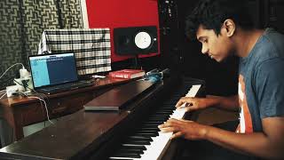 Video thumbnail of "Tu Jane Na | Ajab Prem Ki Ghazab Kahani |Day 65 | 100 Day Piano Challenge | Manoj Abraham"