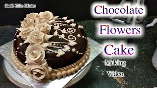 ... | chocolate flowers cake decorating my whatsapp group mai join