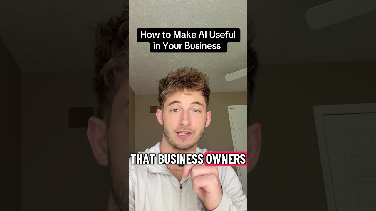 How to actually use ai in your business