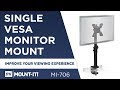 Single vesa monitor mount  features mi706