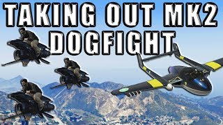 Destroying Oppressor Mk2 User With The Pyro & Respectable Dogfight In Freemode Gta 5 Online