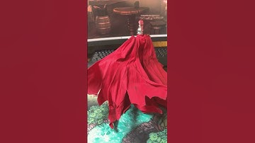 Maxbird cape for McFarlane medieval #Spawn. Some customizing & works great with kickstarter #shorts