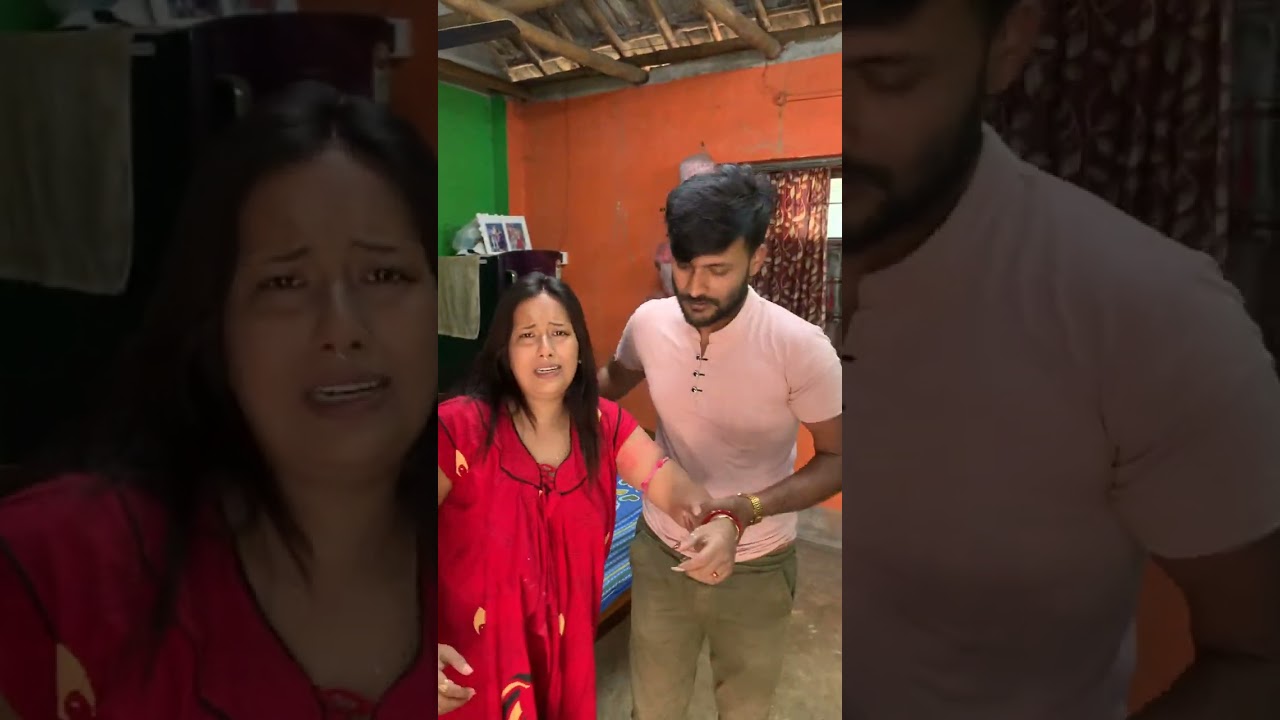 তোমাদের বৌদি ভাইয়ের চুলটা কাটার পর কি হয়েছিল সেগুলো দেখো 🙆