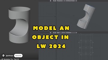 Blender-Inspired Geometry in Lightwave 3D 2024