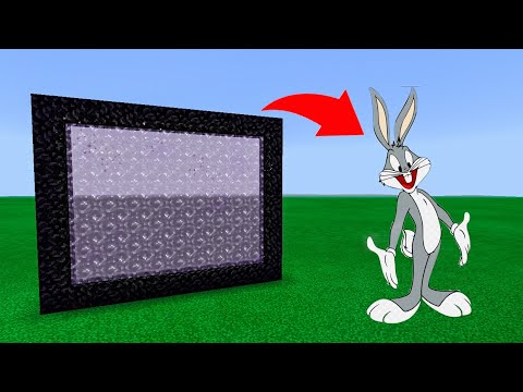 How To Make Portal To The BUGS BUNNY In Minecraft Pocket Edition/mcpe