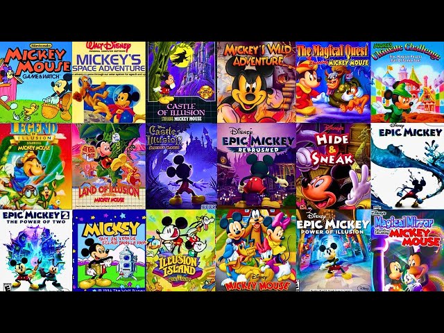 The Evolution of MICKEY MOUSE Games (1981-2024) - YouTube