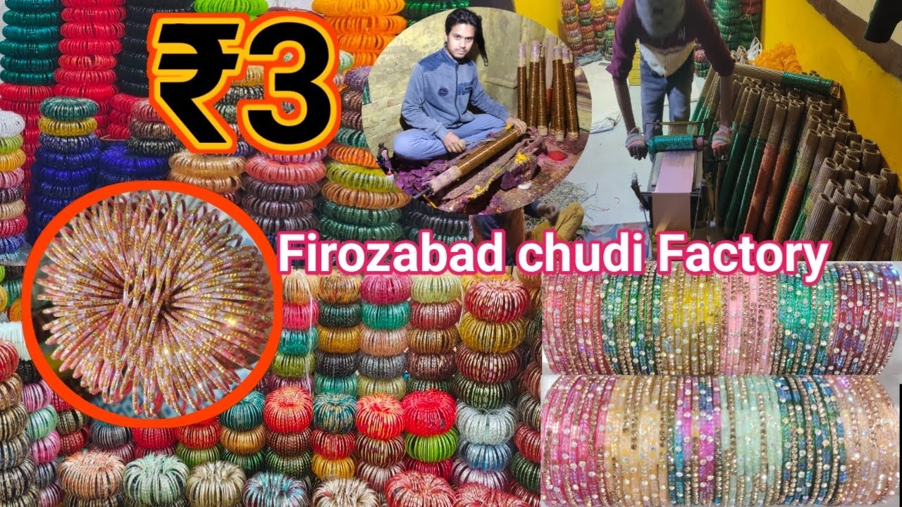 VICKY BANGLE STORE | Firozabad wholesale bangles market 2024