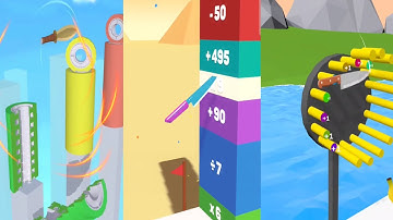 Almost Cut | Slice Master | Slice It - All Levels Gameplay Android, iOS