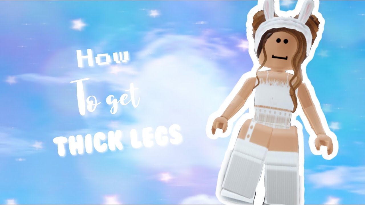 How To Get Thick Legs On Roblox 2020 Tutorial Easy Youtube - how do you make your roblox character thick