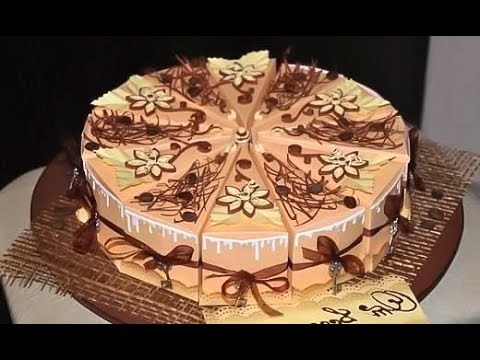 Торт из бумаги с пожеланиями - YouTube