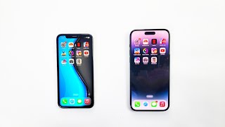 iPhone Xr vs 14 Pro Max - Speed Test