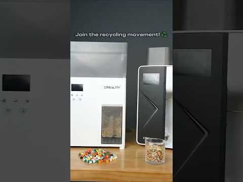 ♻️ Stop wasting filament. Start recycling it. #crealitym1r1 #shorts #filament