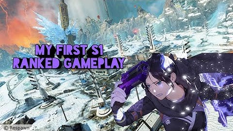 MY FIRST RANKED GAME THIS S1! | APEX LEGENDS MOBILE