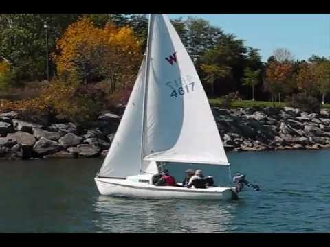 Norm's Tanzer Sailboat 2010-10-09 - YouTube